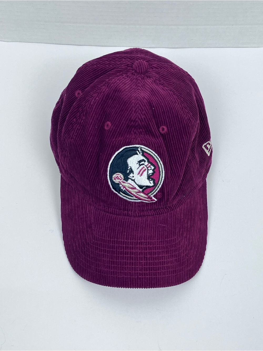 New Era 9Twenty Men's Cotton Corduroy Red Florida State Seminoles Adjustable Cap